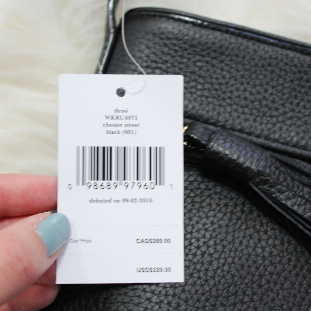 NWT Kate Spade black crossbody bag - Picture 3 of 5